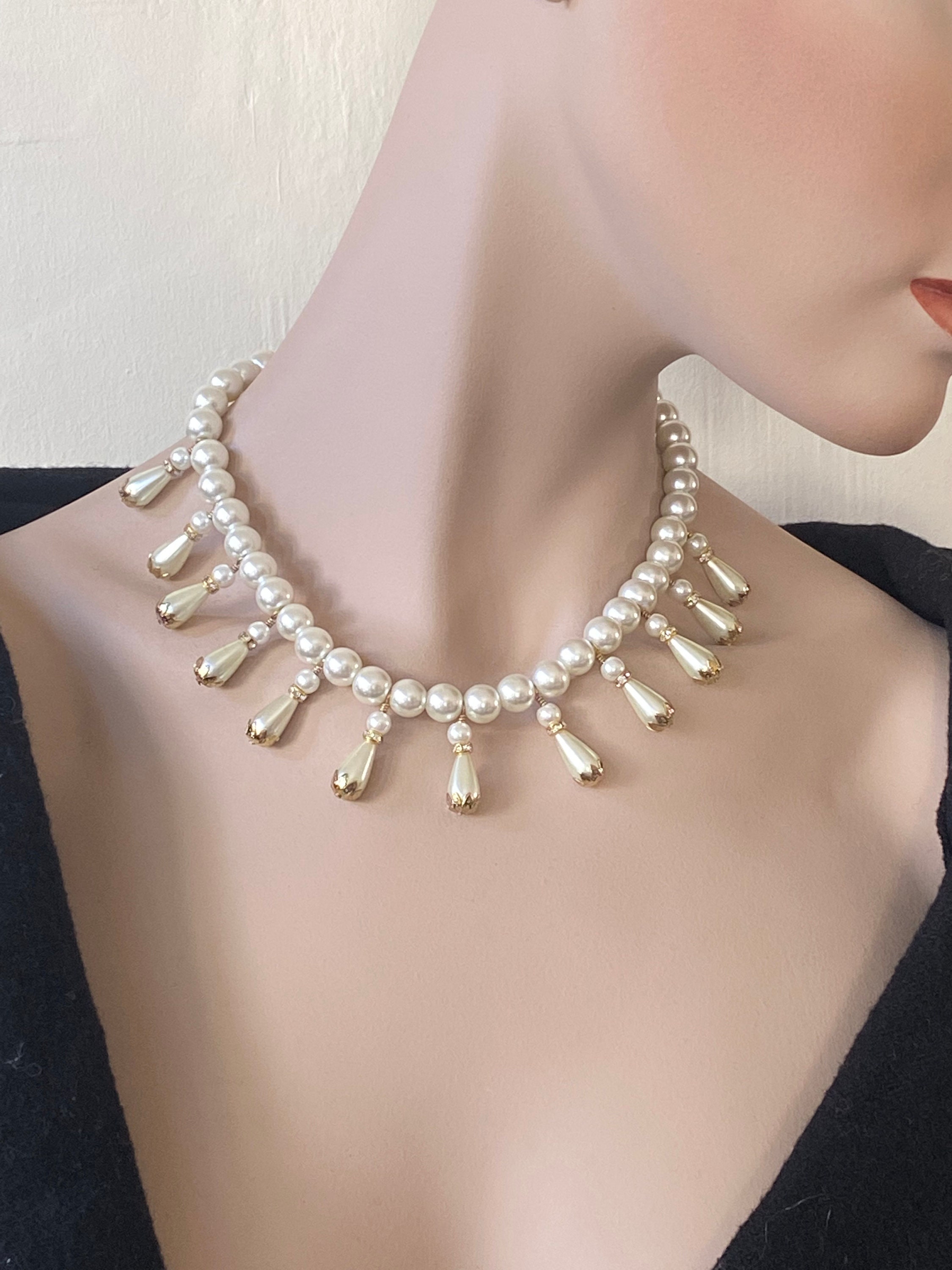 Rococo necklace Etsy