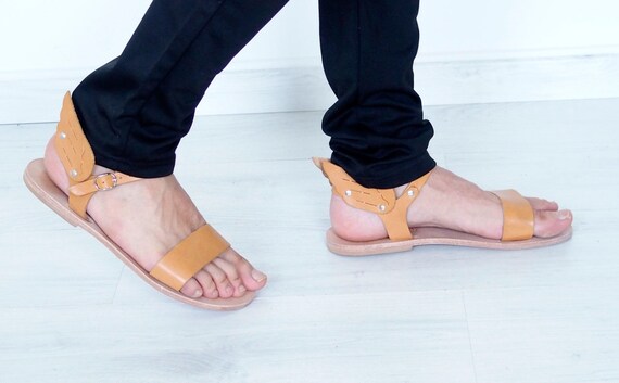Lederen sandalen voor mannen met vleugels kwik vleugels casual jurk strapy stijlvolle verklaring Romeinse Griekse Gladiator zwarte natuurlijke Tan Lederen sandalen voor mannen met vleugels kwik vleugels casual jurk strapy stijlvolle verklaring Romeinse Griekse Gladiator zwarte natuurlijke Tan