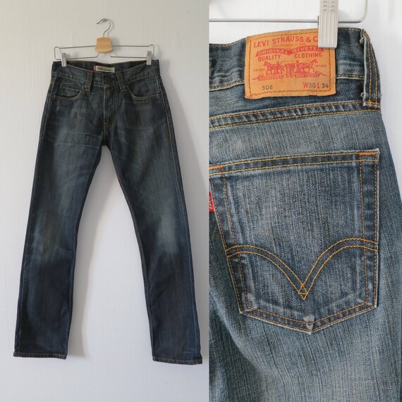 levis 506 standard straight men's jeans