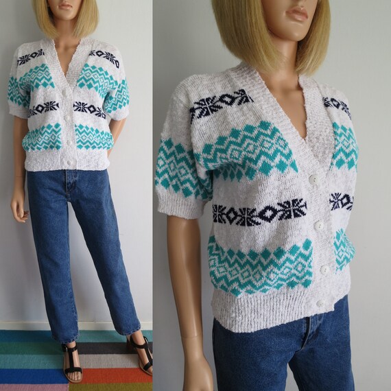 cardigan knit top