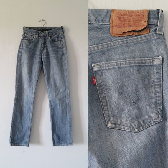 Hoog ingesnoerd Levis 595 jeans moeder 