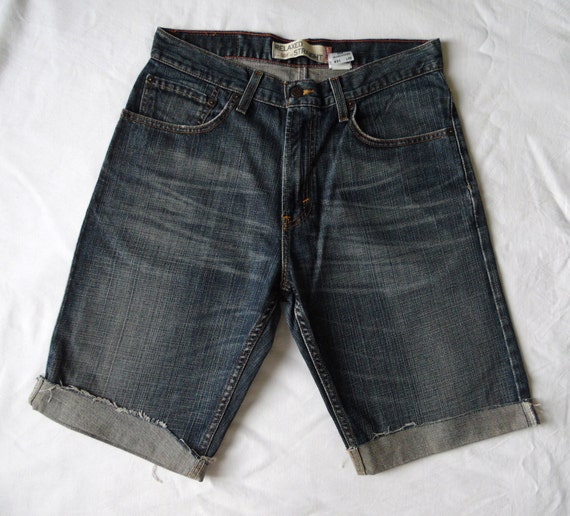 Levis 559 long shorts blue denim jean 