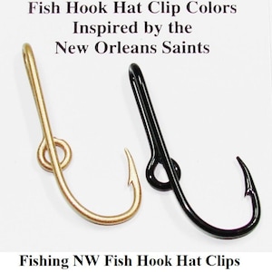 Fish Hook Hat Clip 
