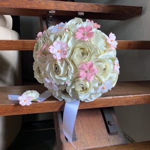 Wedding Bouquet, Origami Bouquet, Japanese Bouquet, Paper Bouquet, Gift Bouquet