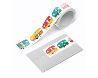 Nastro washi per camper: nastro per album di ritagli per viaggi su strada