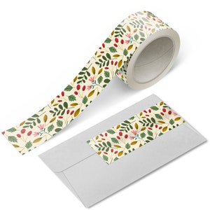 Overgrown Washi Tape | Scrapbook Washi Tape | Journal Washi Tape | Aesthetic Tape | Floral Washi | Flower Washi