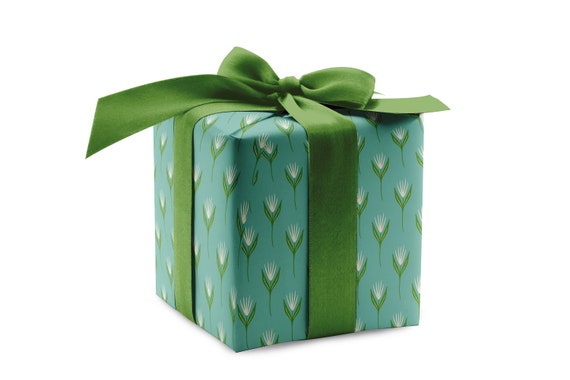 Floral Wrapping Paper Sheets: Spring Gift Wrap