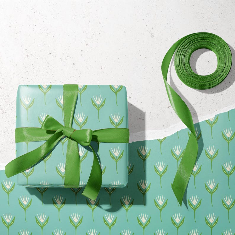 Floral Wrapping Paper Sheets: Spring Gift Wrap image 3