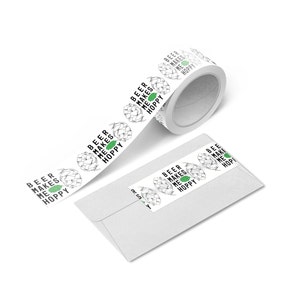 Beer Washi Tape | Washi Tape | Bier | Masking Tape | Hop Masking Tape | Hop | Japanse Tape | Ascetische Tape | Bier en Hop | Papierwaren