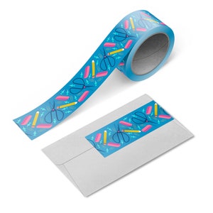 Büro Washi Tape | Schreibtisch | Schere | Pins | Schulzubehör | Lehrer Geschenk | Scrapbook-Tape | Japanisches Klebeband | Masking Tape | Basteln |