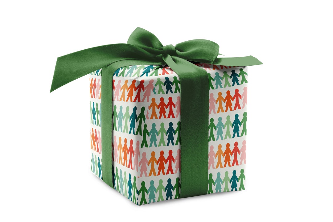 Paper Friends Wrapping Paper Single Sheets Floral Wrap Gift Wrap Wrapping Paper Wrapping Sheets