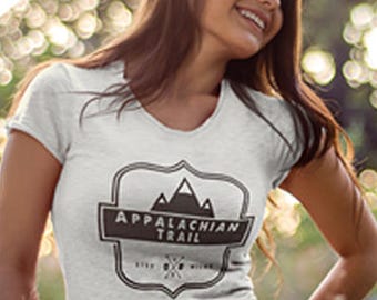 Appalachian Trail Women's T-shirt, AT shirt, AT Hiker Gift, Hiking shirt, Appalachian trail gift, Backpacking shirt, Mountain shirt, Camping