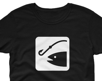 Vissen Symbool, Vrouwenshirt, Visshirt, Visshirts, Viscadeau, Visser Cadeau, Visser Cadeau, Visser, Cadeau voor Visser, Outdoor Woman Gift