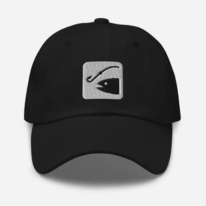 Fishing Symbol, Fishing Hat, Fishing Gift, Fisherman Gift,  Angler, Sportsman Gift for Fisherman, Outdoorsmen Gift, Baseball Hat, Hat