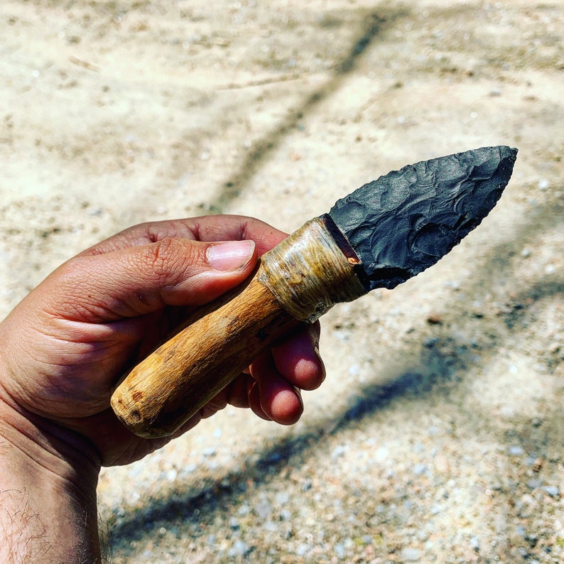 Medium Length Flint Knives made to Order Etsy