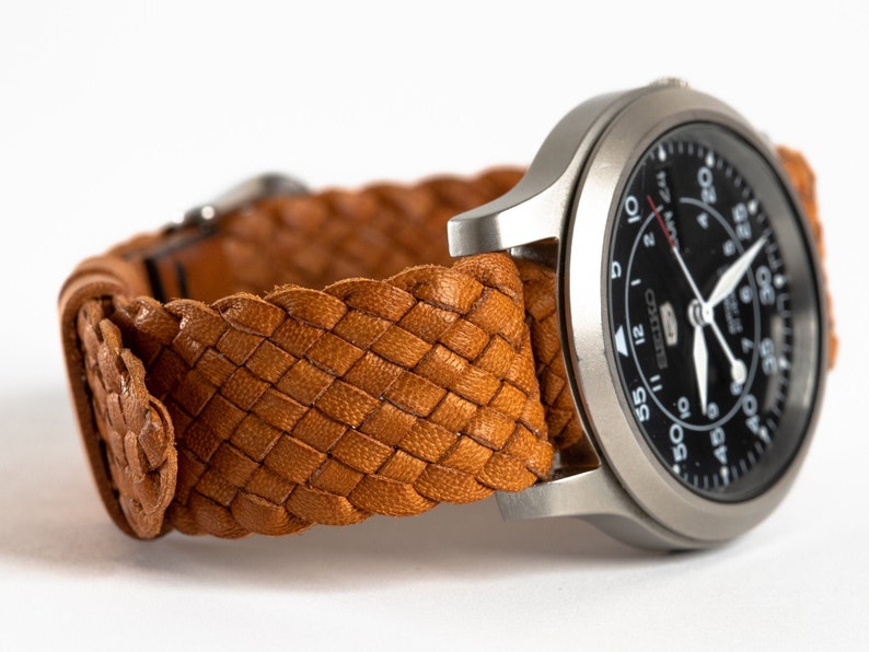 kangaroo leather watch strap