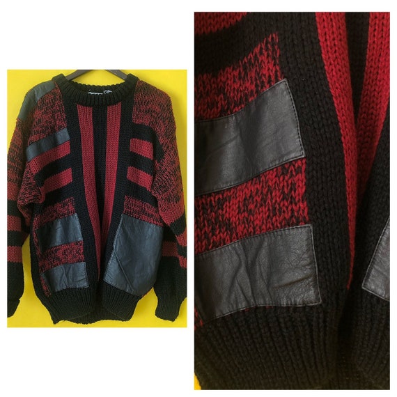 80s cardigan mens