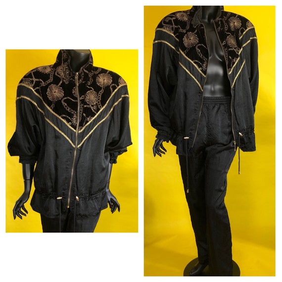 Lavon Vintage Windbreaker Jacket and Winbreaker Pa