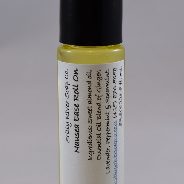 Nausea Ease Aromatherapy Roll On - Free Shipping
