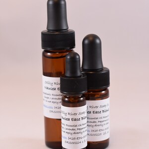 Nausea Ease Aromatherapy Pure Essential Oil Blend - Free Shipping