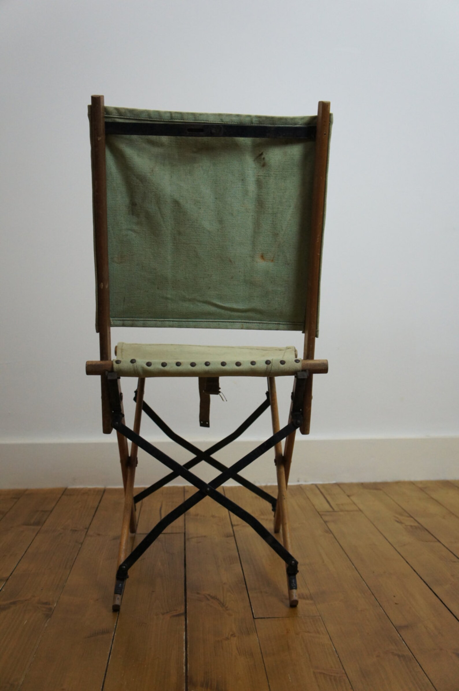 Vintage RAF WW2 Officer Folding Canvas Chair British Army Etsy