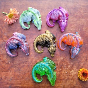 Resin Sleeping Dragons
