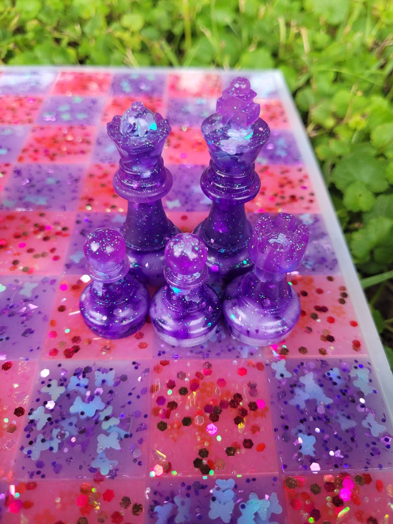 Glow in the Dark Chess Set - Etsy