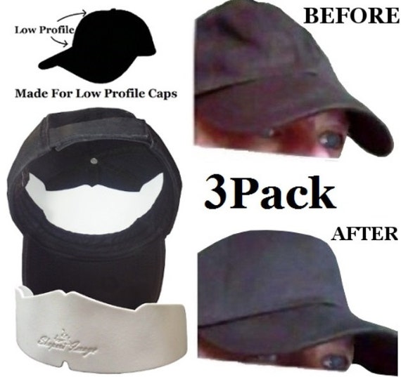 low crown fitted caps