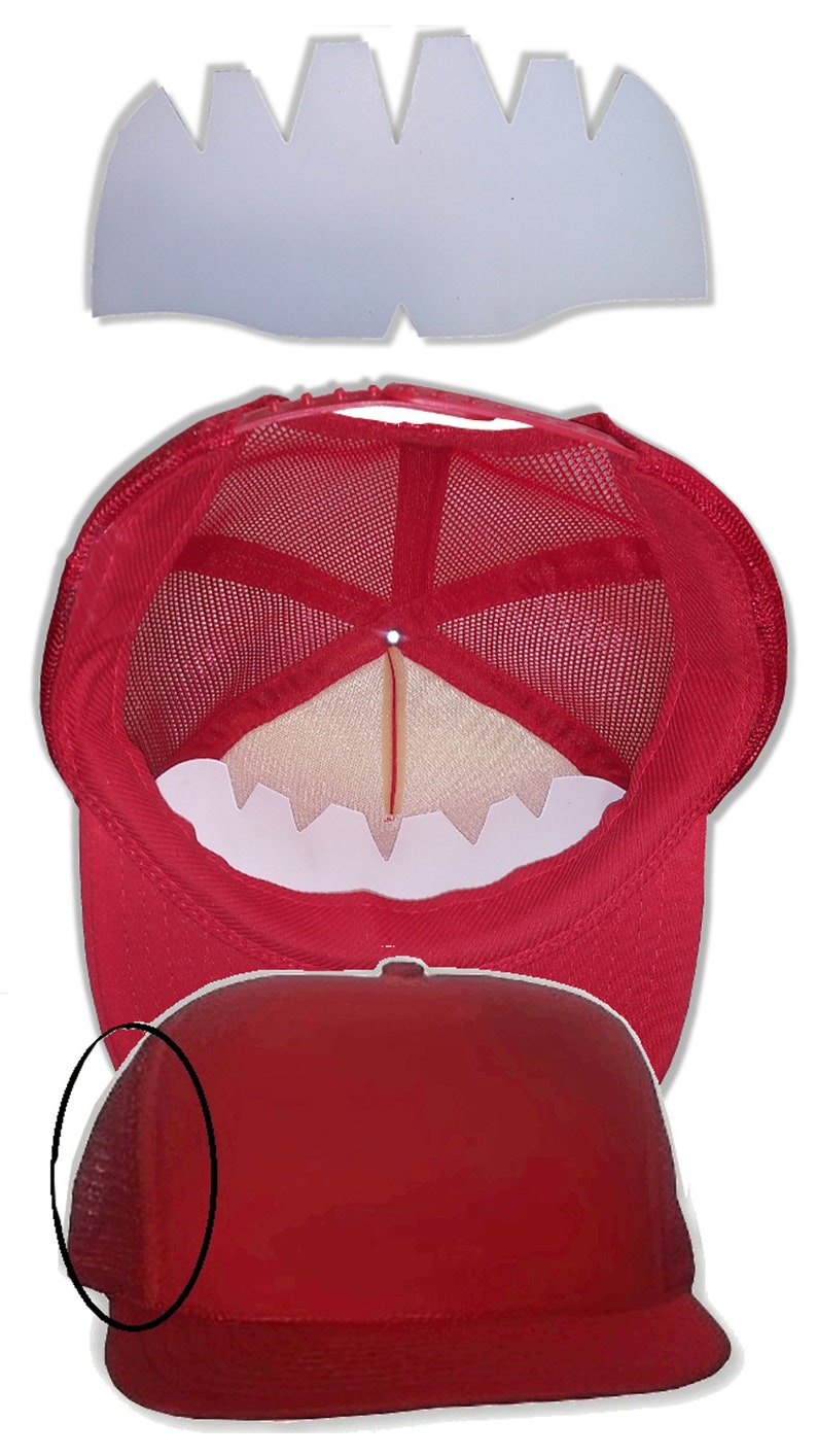 STOBAZA Inserts En Plastique Pour Casquette De Baseball - Support Intérieur Pour Casquette De Baseball