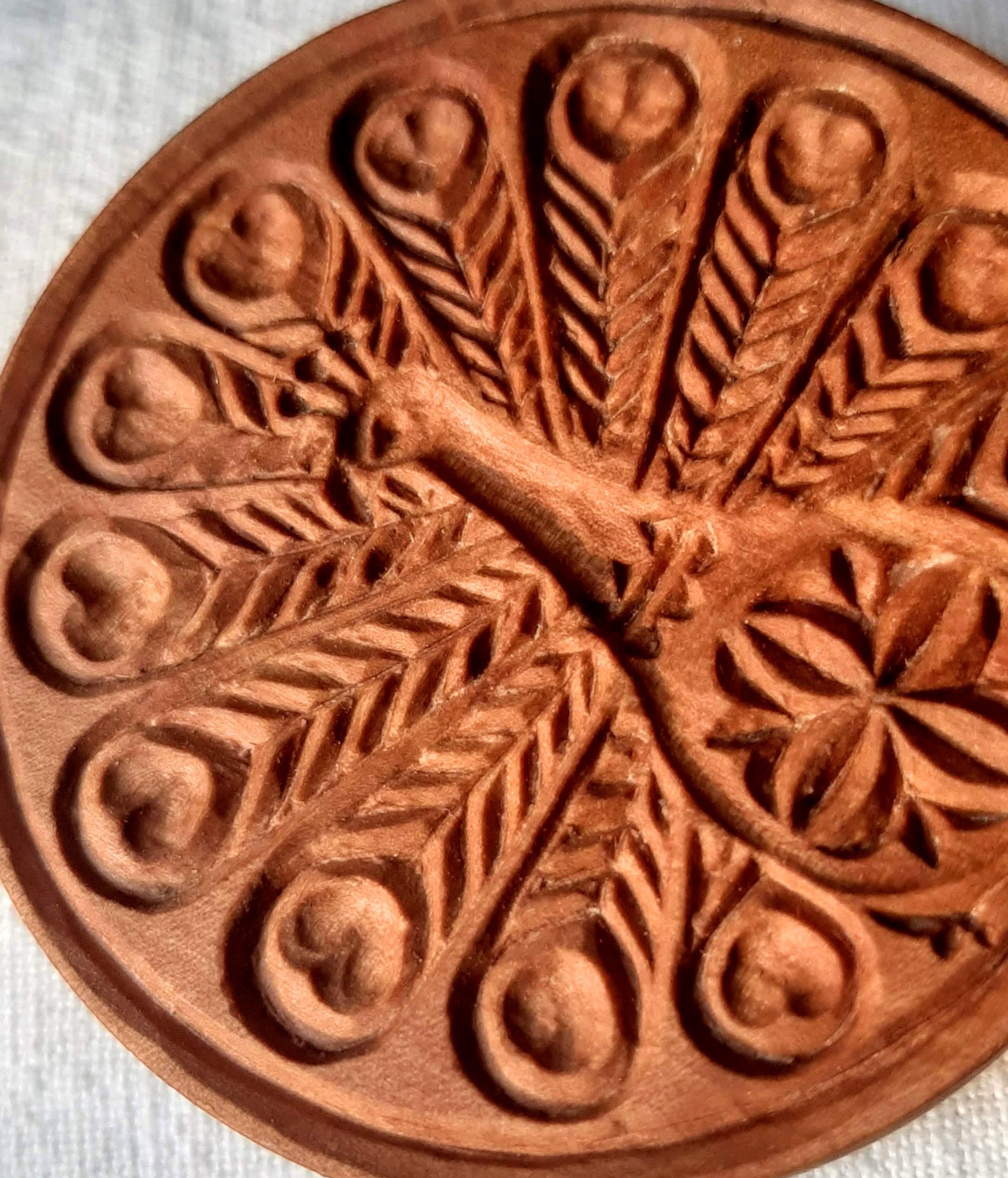 Hand carved wooden cookie mold biscuit stamp springerle Etsy
