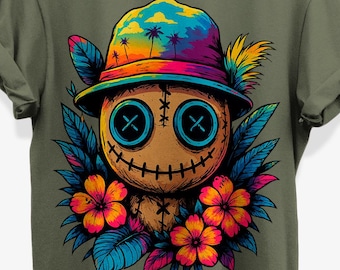 Spooky Voodoo Doll T-Shirt | Creepy Cute Graphic Tee