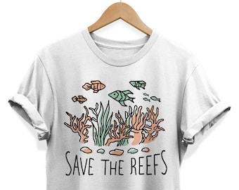 Save The Reefs T-Shirt: Protect Coral, Conscious Clothing