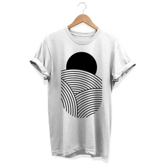 - Aesthetic Clothing Geometric 90s Minimal Fashion T-shirt, Clothes, Artsy Tee, Streetwear, Top, Minimalist Art, Etsy Abstract Shirt, Modern