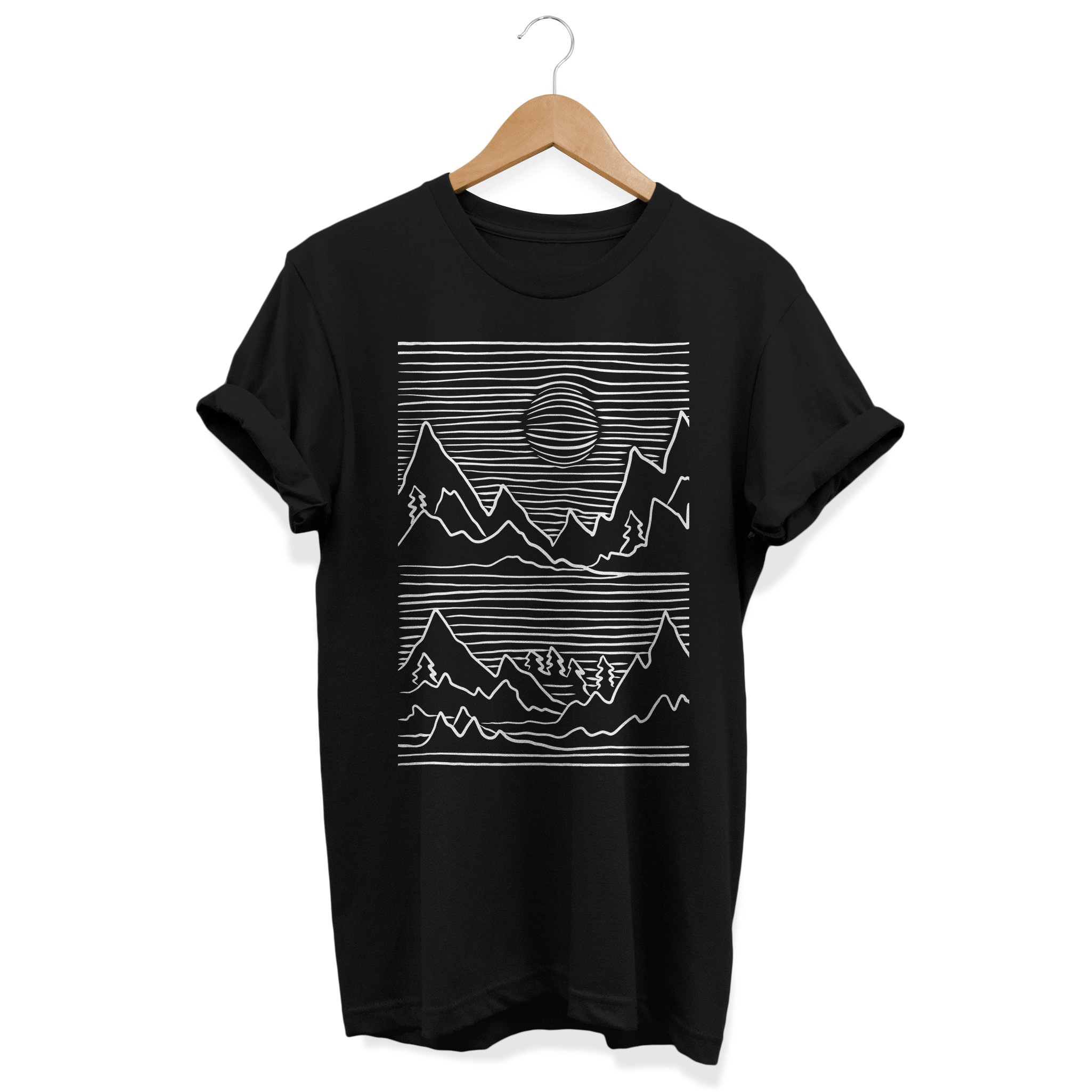 Abstract Alternative T-shirt Graphic Minimalist Etsy Denmark