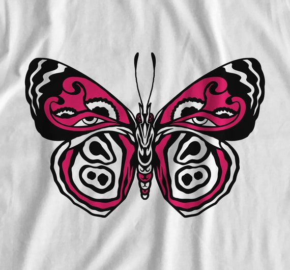 Grunge Fairycore Aesthetic Cottagecore Butterfly' Sticker