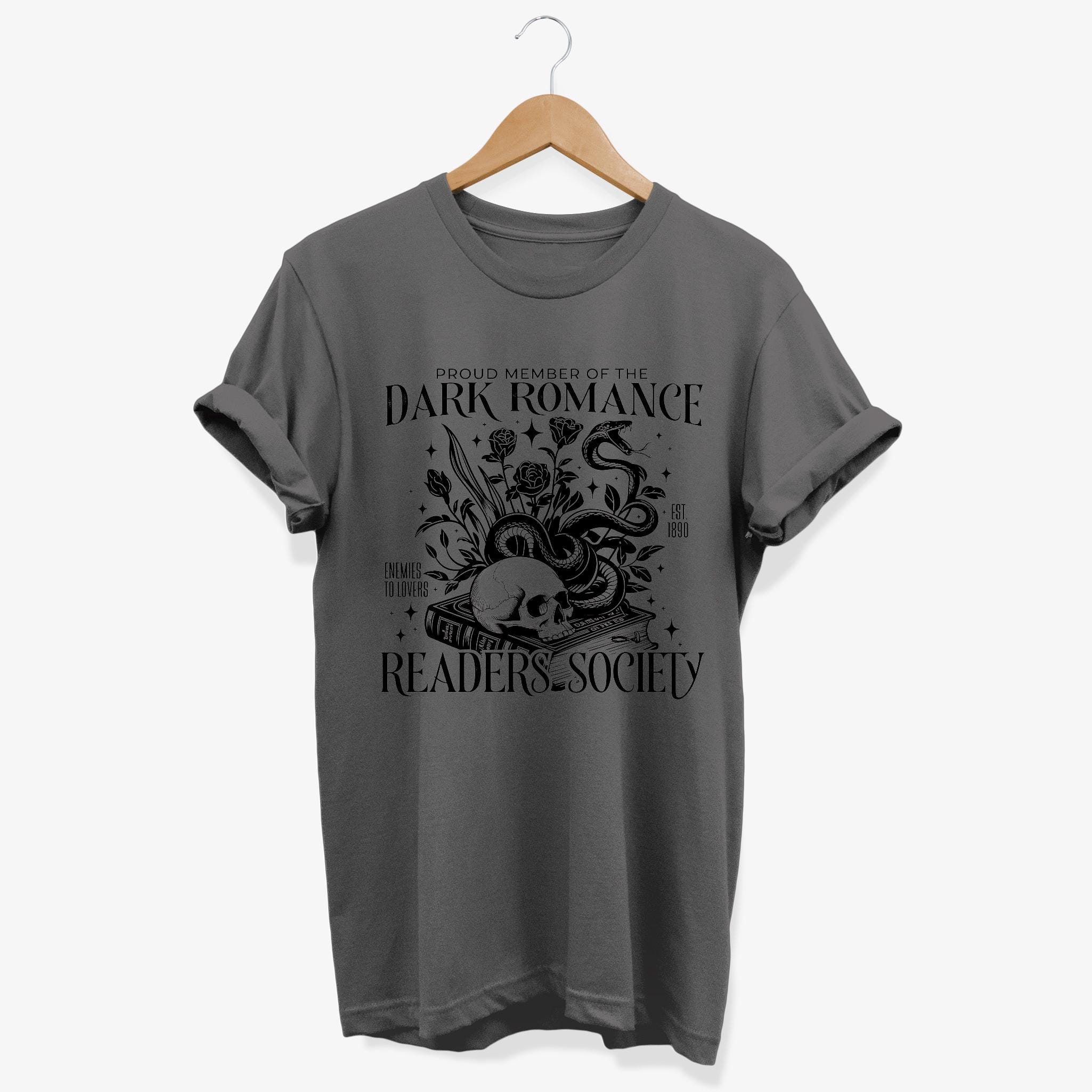 Dark Romance Books T-shirt | Bookish Clothes | Romantasy Reader