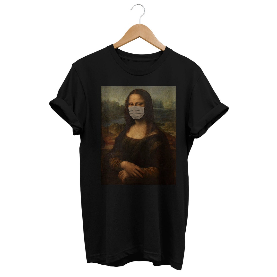 Funny Mona Lisa Shirt Aesthetic T-shirt Monalisa Tee Social | Etsy