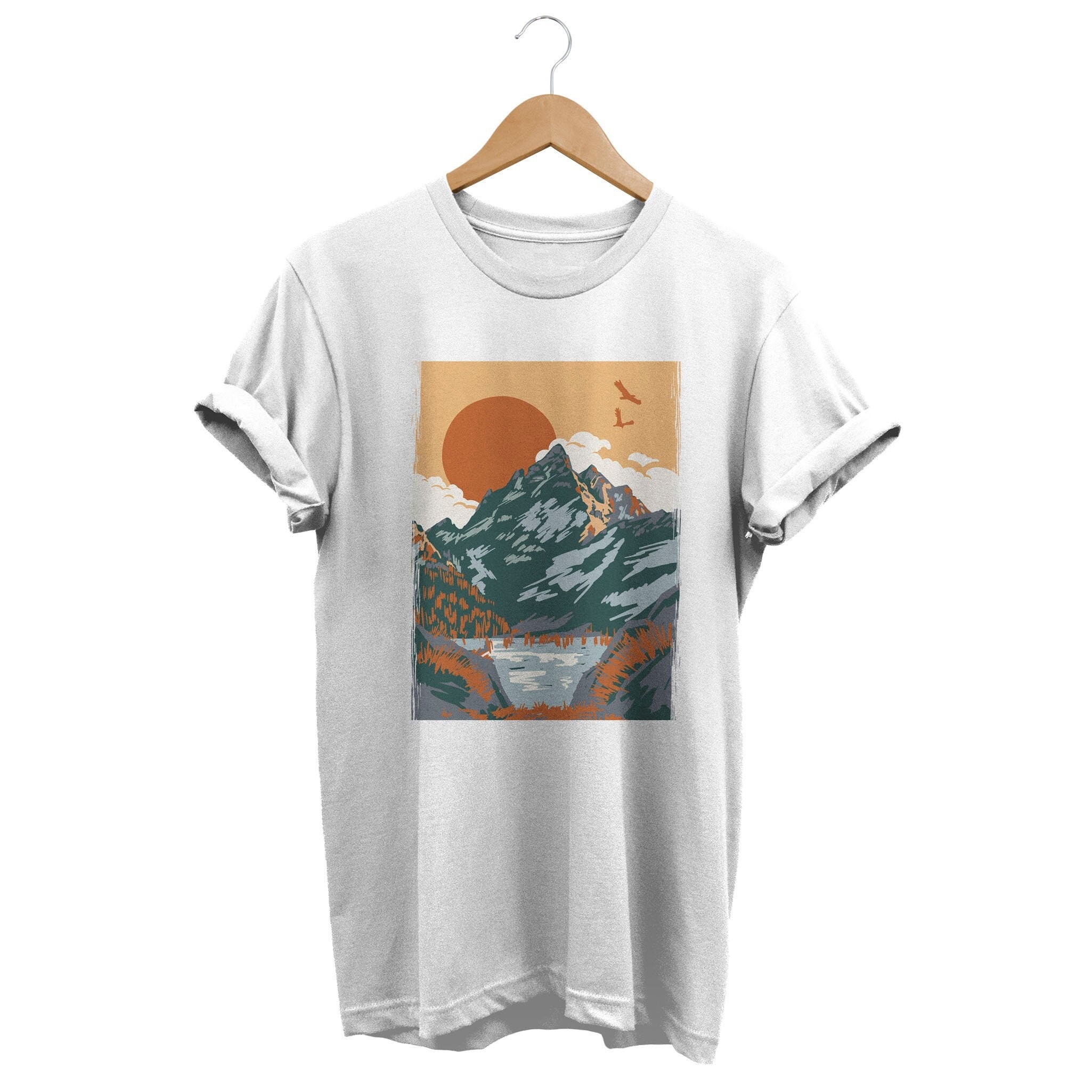 ビンテージ landscape ART シャツ tarp_objects｜レディース 