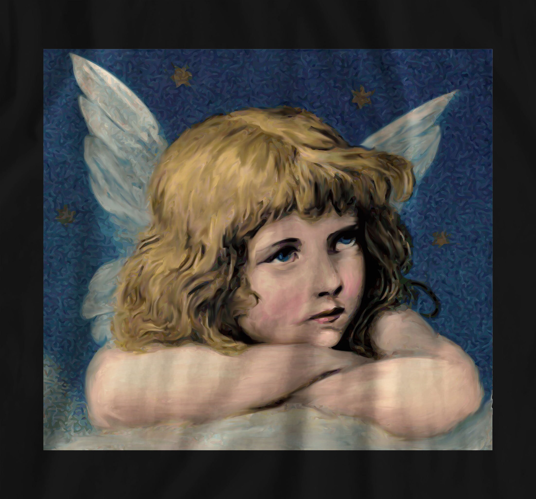 Renaissance Angel T-shirt: Soft Grunge Angelcore Clothing - Etsy