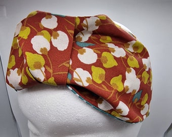 Headband with knot, fabric tiara, turban headband, hair accessory, match headband, headband