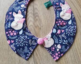 Peter pan collar, detachable collar, tailored collar, cotton collar, fox collar