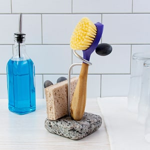  YOHOM Kitchen Scrub Brush Holder for Sink Sponge