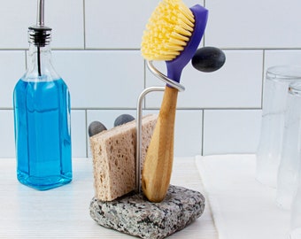 Cute High Density Sponge Cup Brush For Bathing And Cleaning Dishes 1PC Dish  Wand Holder for Kitchen Sink Brush with Holder - AliExpress