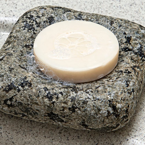 Solid Granite Cove Soap Dish Kitchen Bathroom Etsy