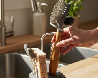 Embrace Dish Brush and Sponge Holder