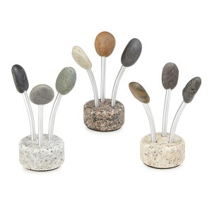 Stone Sponge Holder - Granite Sink Organizer - Kitchen Counter Space Saver - Unique Kitchen Gift image 4