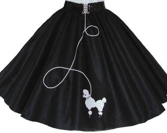 Women's 50's POODLE SKIRT OUTFIT for Adult s m l xl 2x 3x