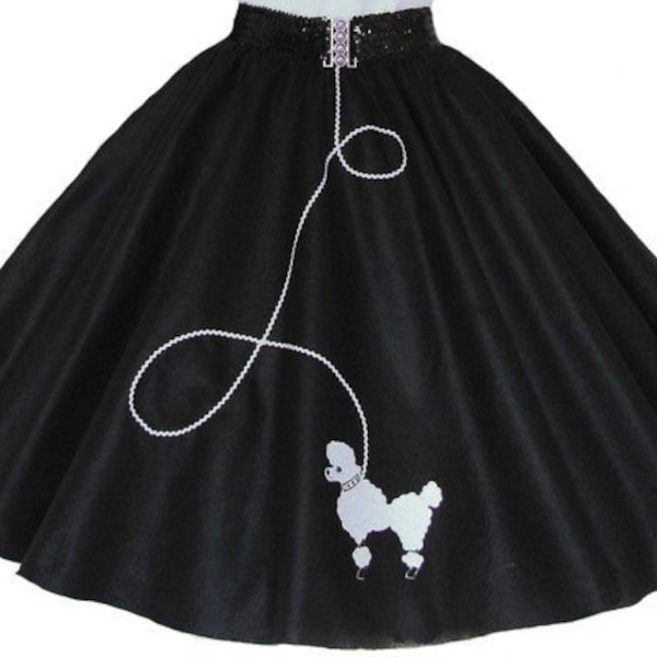 Women's 50's POODLE SKIRT OUTFIT for Adult s m l xl 2x 3x