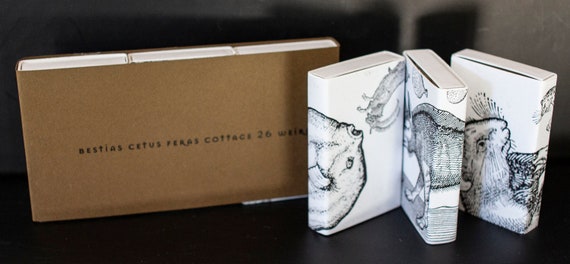 Monsters and Beasts Covered Match Boxes Set 2 of 5