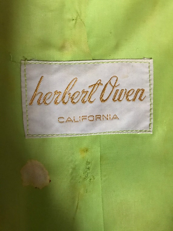 Herbert Owen California Vintage Neon Floral Print… - image 6